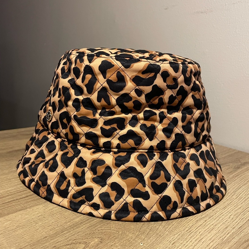 Kate Spade New York Leopard Print Bucket Hat